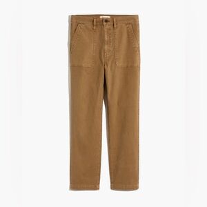 Madewell stovepipe fatigue pants: tencel™ lyocell edition